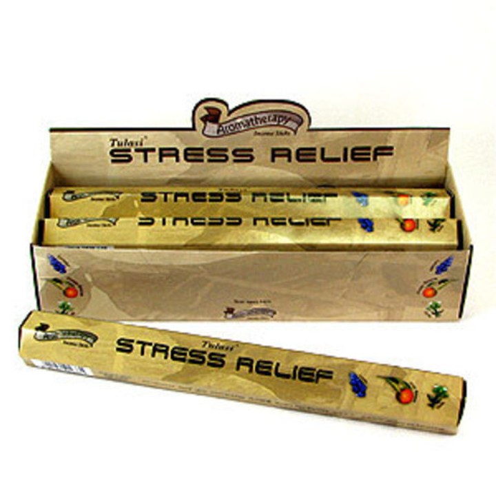 Tulasi Stress Relief шестигранник Благовоние Антистресс (лаванда, апельсин, тимьян)