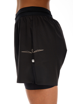 ШОРТЫ ЖЕНСКИЕ ELEVATE SHORT 5 | BLACK