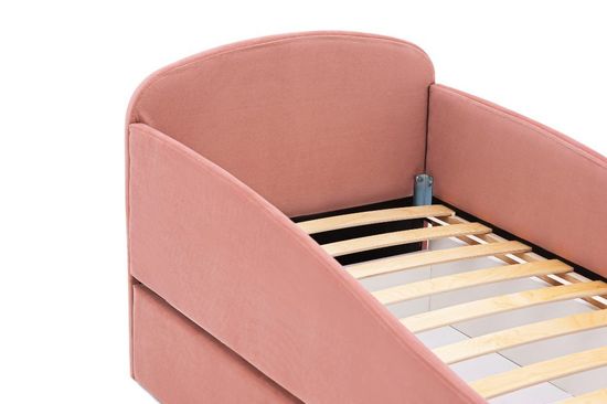 Кровать мягкая  LETMO с ящиком 1600*700  (велюр)