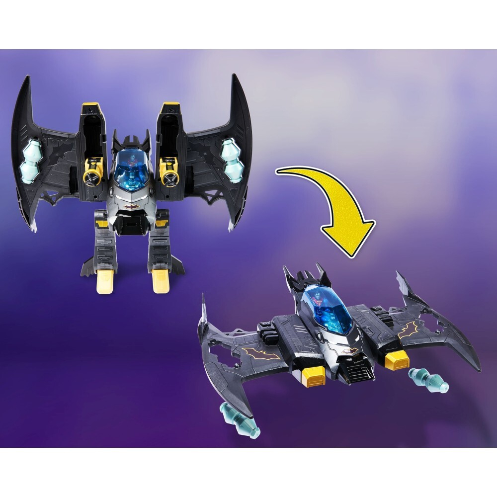 DC Metal Force - BATWING Трансформация в меча + фигурка Бэтмена и Супермена 20148494