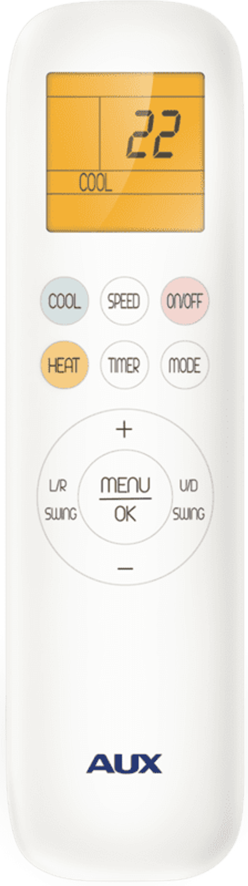 Настенная сплит-система AUX ASW-H18A4/QH-R1DI + AS-H18A4/QH-R1DI, белый