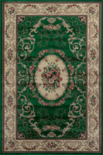 Ковер D066 - GREEN - Прямоугольник - коллекция COLIZEY размер 60*110 см