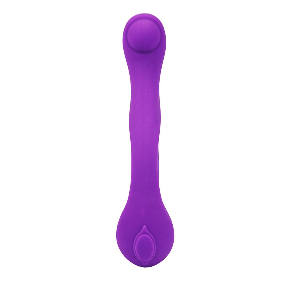 Фиолетовый вибратор для стимуляции точки G Venus - 20,3 см. (Цвет: фиолетовый)