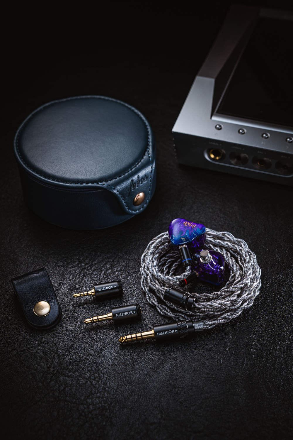 Наушники проводные Hisenior Cano Cristalles, без микрофона, внутриканальные, 4.4 мм, 3.5 мм, 2.5 мм