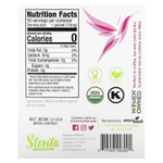 Stevita, Naturals, органическая стевия, экстрасладкая, 50 пакетиков, 3,75 г (0,13 унции)
