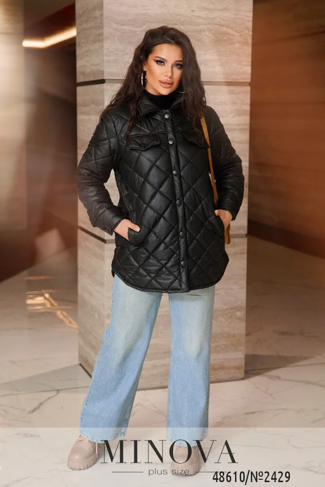 Куртка 2429-черный Minova