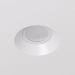 DK2081-WH Встраиваемый точечный светильник для натяжных ПВХ потолков INVIZ, IP 20, до 9 Вт, GU10, LED, белый, ABS-пластик