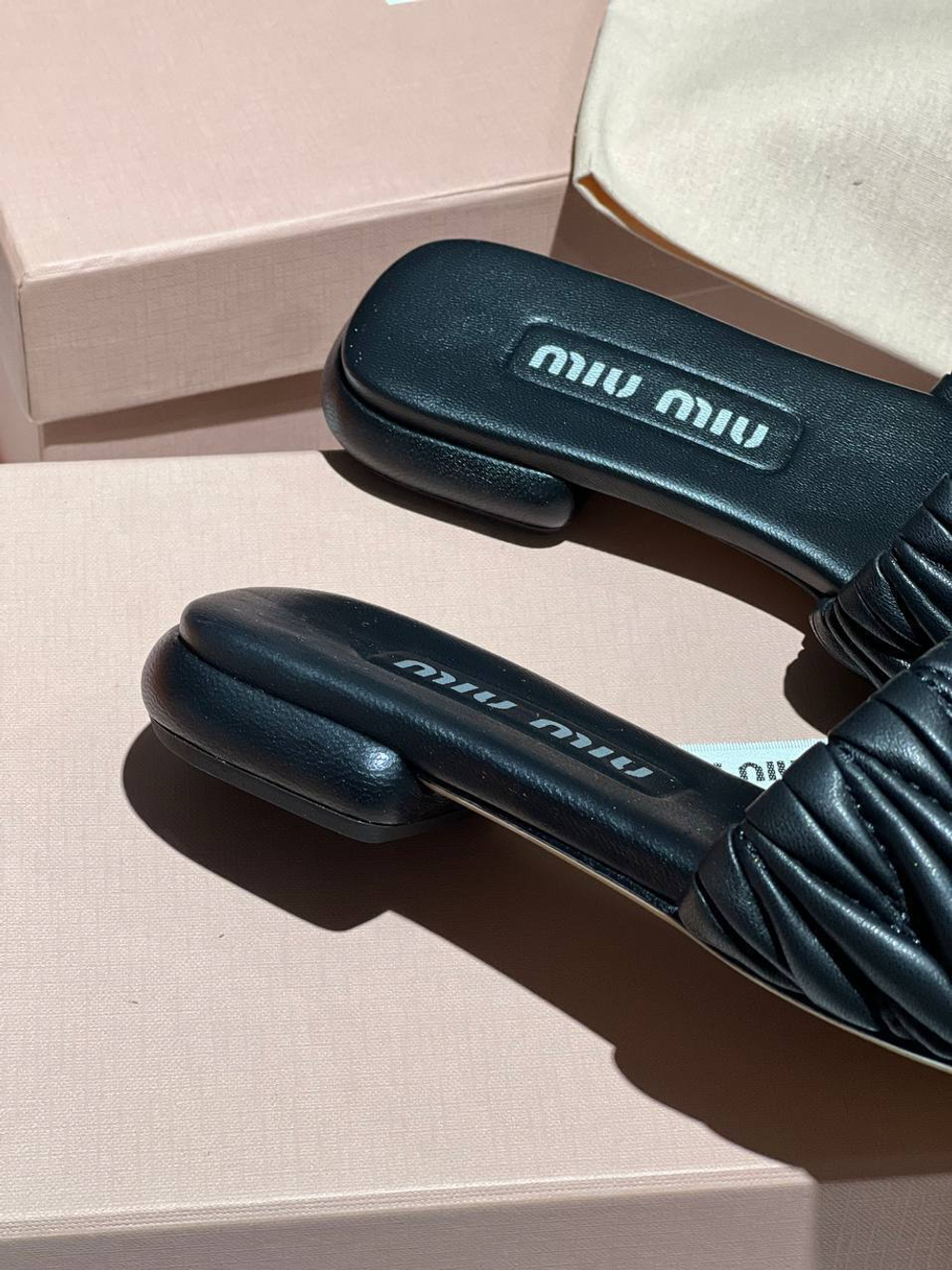 Шлепанцы MIU MIU, арт. 717318