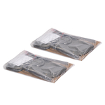 Стул MOLLY разборный черный каркас серое сиденье