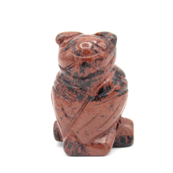 Сова натуральный камень асс.