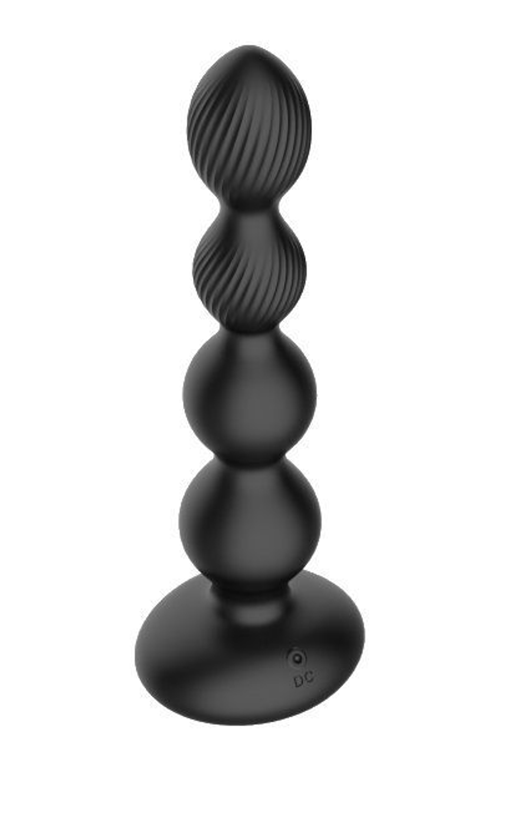 Анальная виброцепочка Secwell SW2046 с ротацией и ДУ, 17,7 см