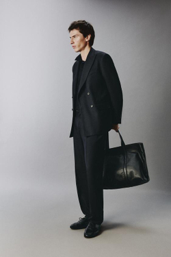 ZARA КОСТЮМНЫЕ БРЮКИ КЛАССИЧЕСКОГО КРОЯ, МОРСКОЙ СИНИЙ