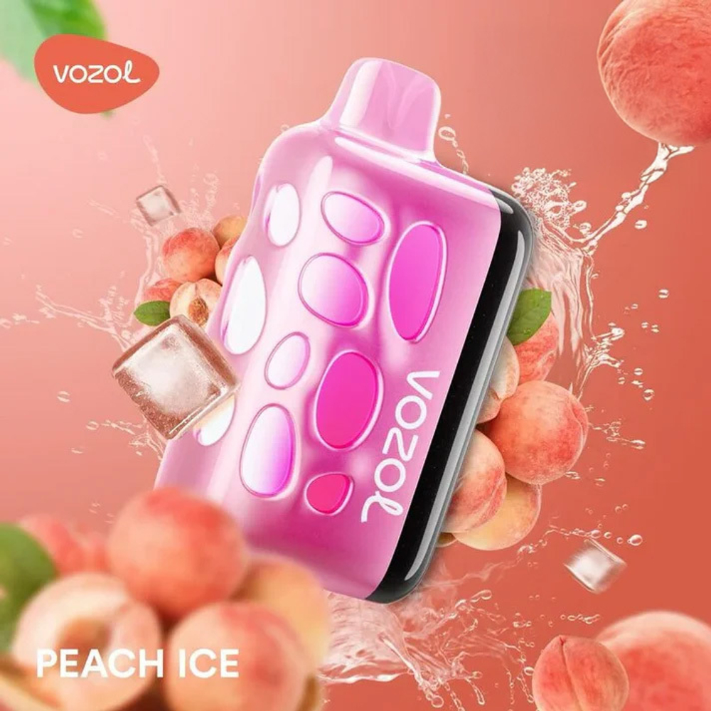 Vozol RAVE 50000 - Peach Ice (5% nic)