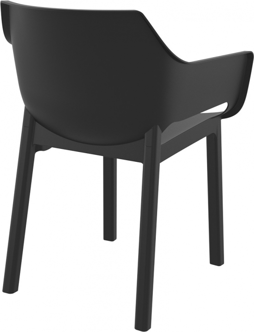 Кресло пластиковое Siesta Contract Dora, черный