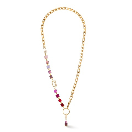 Колье Coeur de Lion Purple-Red 4712/10-0803