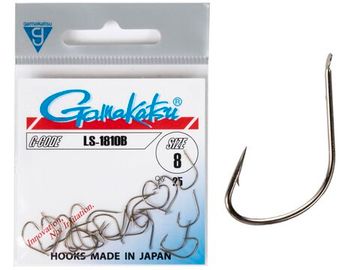 Крючки Gamakatsu LS-1810B HOOKS BRONZE разм. 08 25шт.