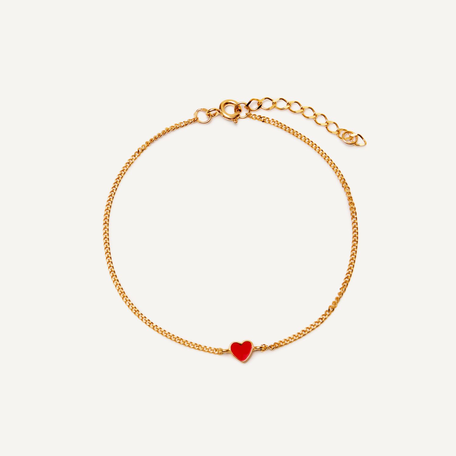 Браслет Jaunty Heart Bracelet – Gold