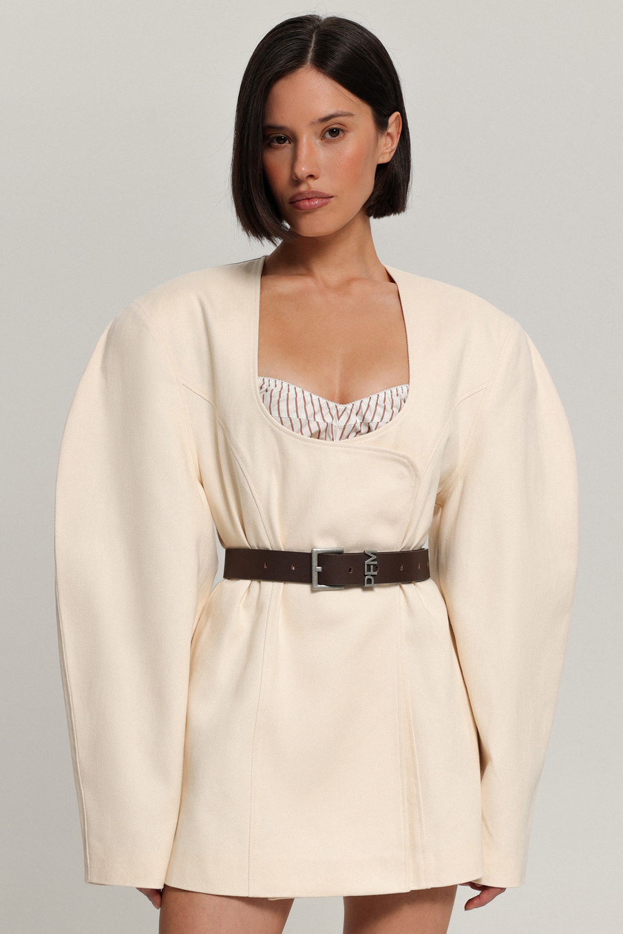 Жакет реглан из денима