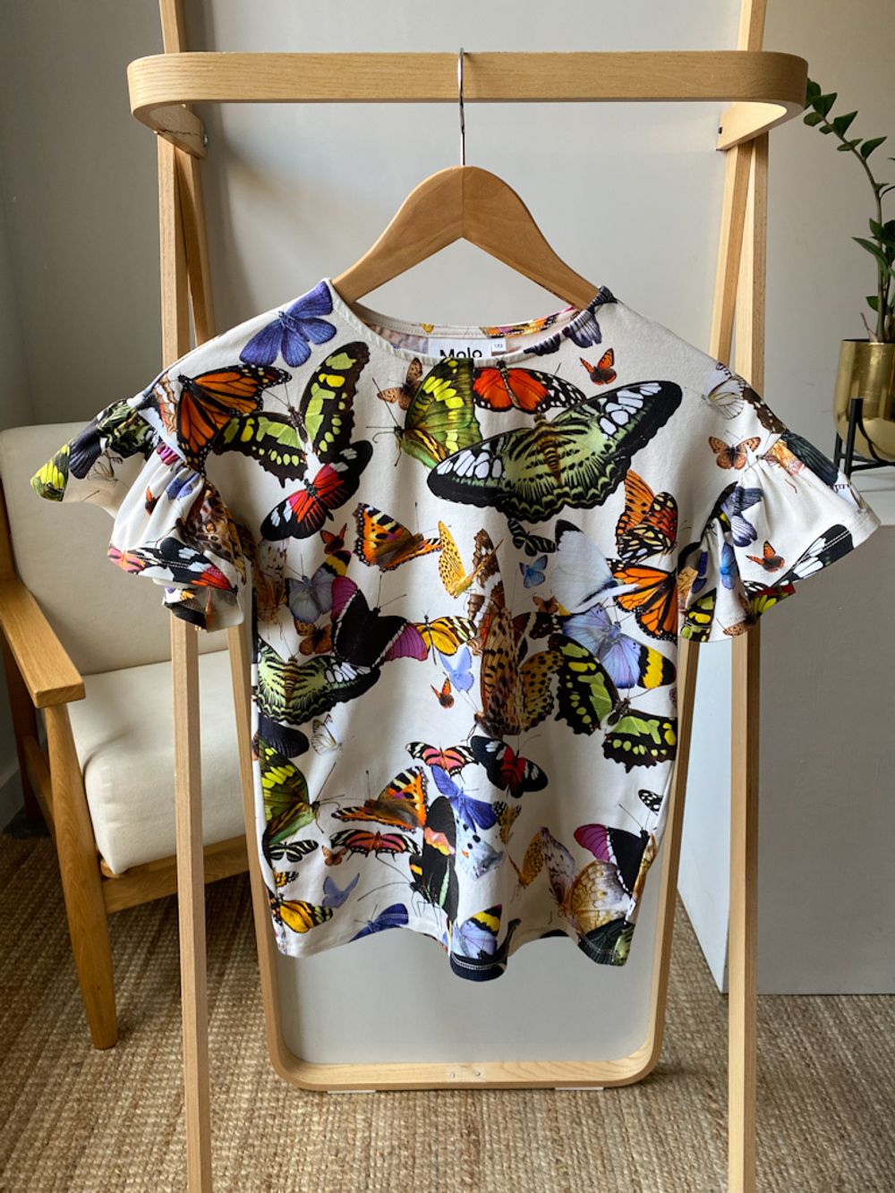 Хлопковая футболка Molo, 152