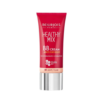 Увлажняющийe BB Creme gegen müde Haut mit Vitaminkomplex - Bourjois Healthy Mix BB Cream Anti-Fatigue 01 - Light/Clair