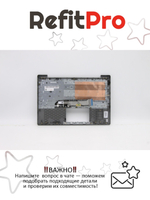 Верхняя панель с клавиатурой (топкейс) для ноутбука Lenovo IdeaPad 1-11ADA05 82GV раскладка - русская, без подсветки, серебристый (5CB0Z53054), оригинал