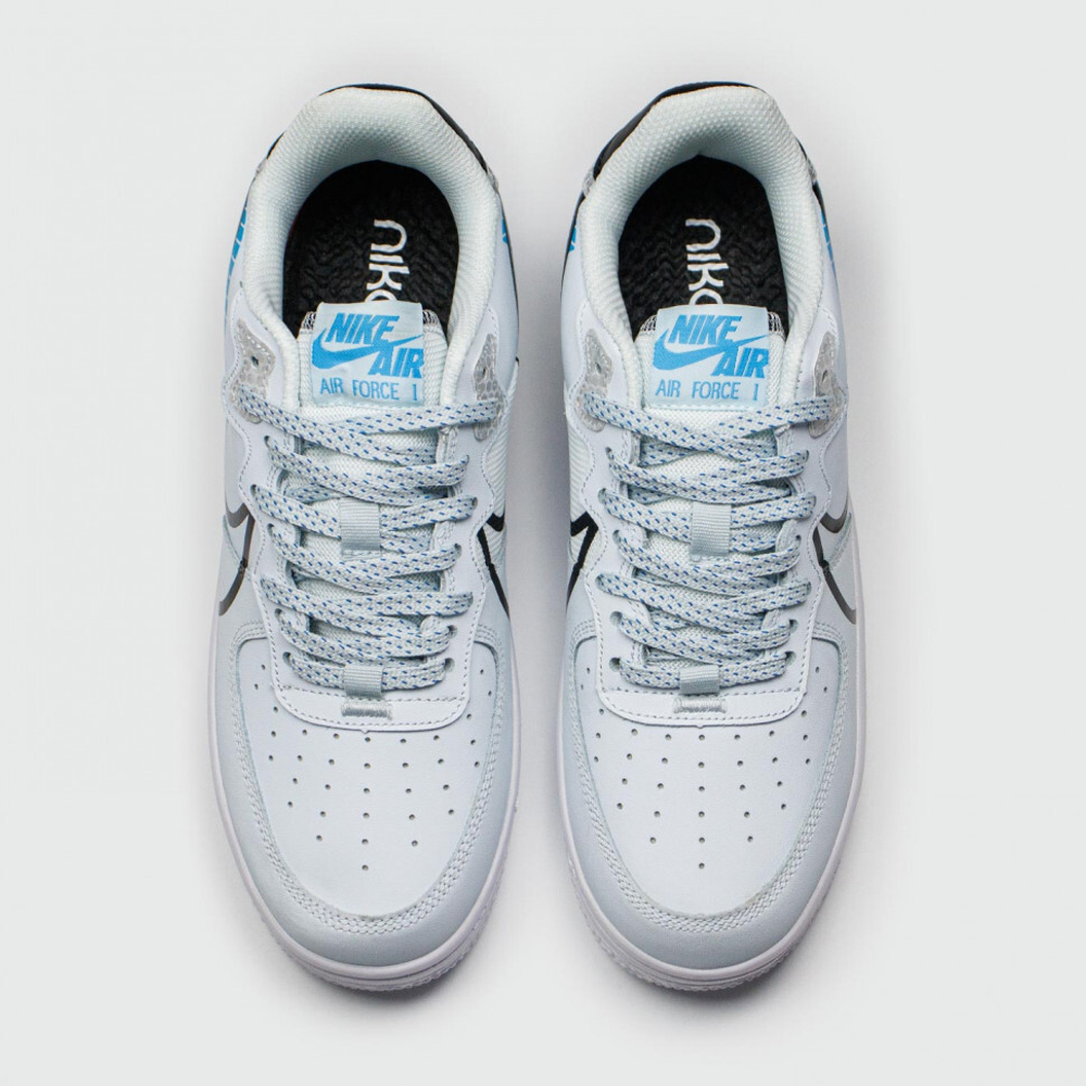 кроссовки Nike Air Force 1 React Grey White CT3316-001