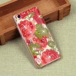 Силиконовый чехол с цветами для Xiaomi Mi5S, 009614