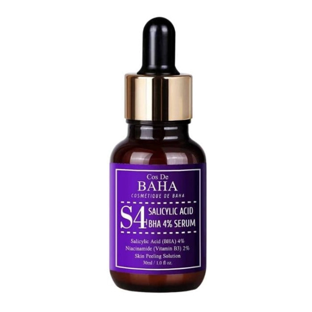 Сыворотка для лица Cos De Baha S4 salicylic acid BHA 4% serum 30 мл