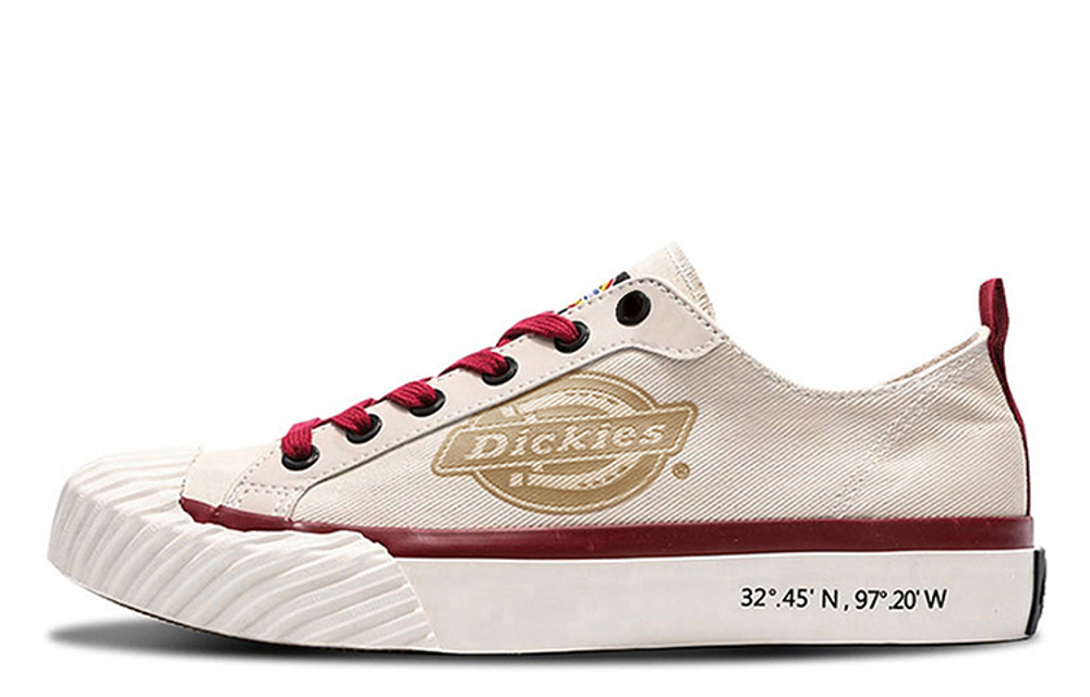 Dickies Abrasion Resistant Slip Resistant Low top Canvas Shoes Unisex Army Beige