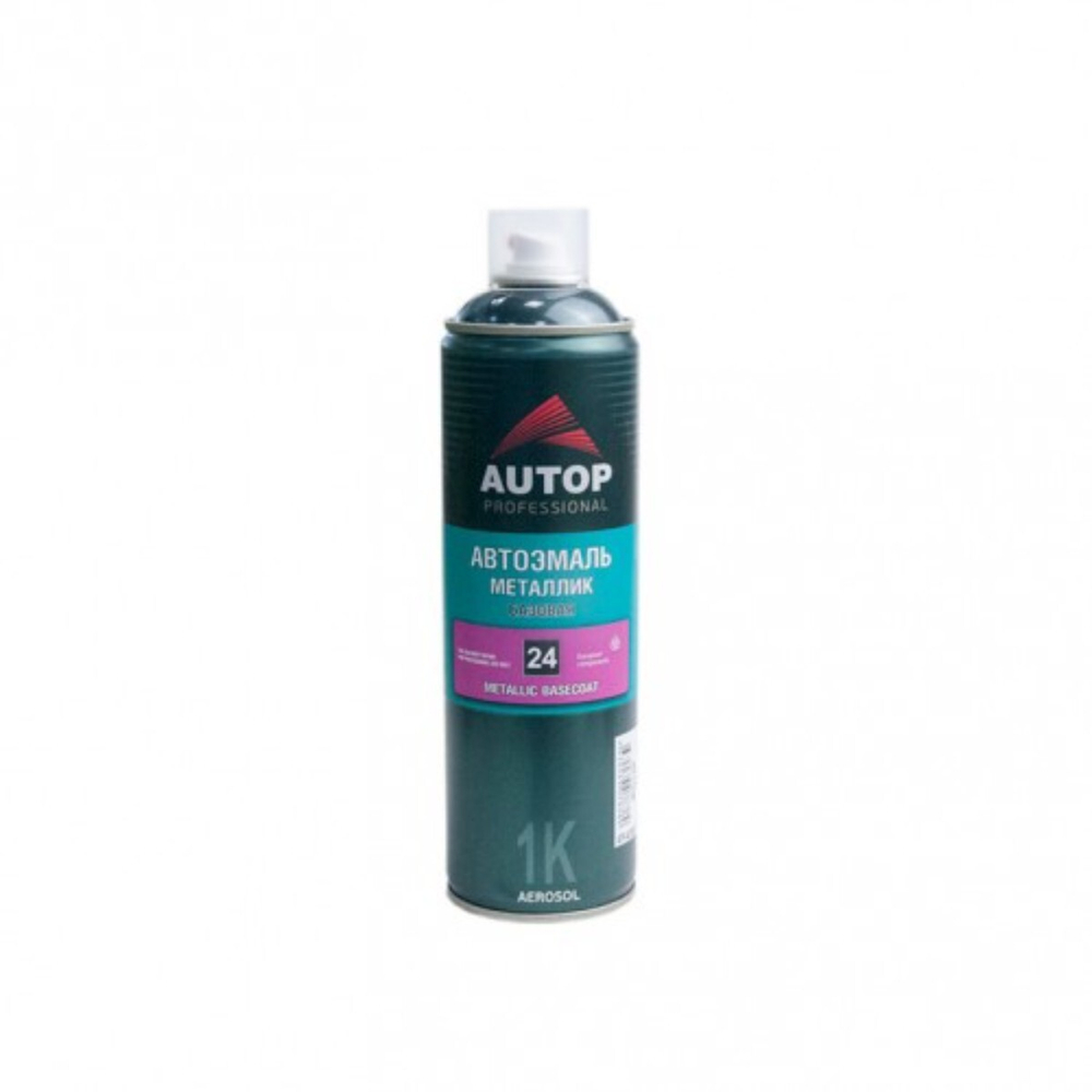 AUTOP PROFESSIONAL №24 Автоэмаль акриловая металлик 690 Снежная королева 650мл