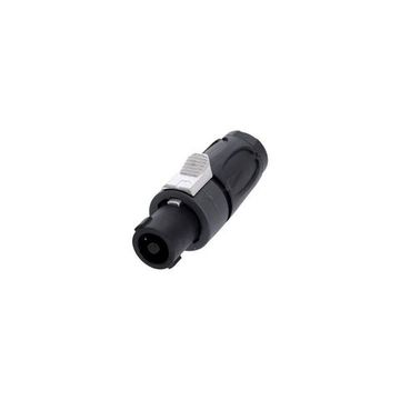 Adam Hall K4CSF4BLK - разъем спикерный Speakon (F) 4-pole, черный