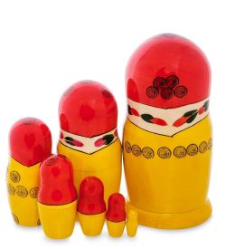 Народные промыслы МР-10/ 8 Матрешка 7-кукольная Б (Семеновская)