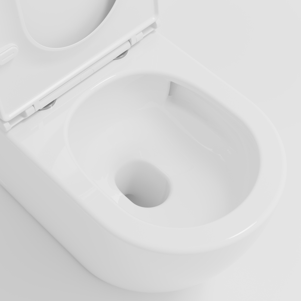 Унитаз-компакт Tornado Globo VT2-14T, белый, ультратонкое сиденье soft-close, P-trap