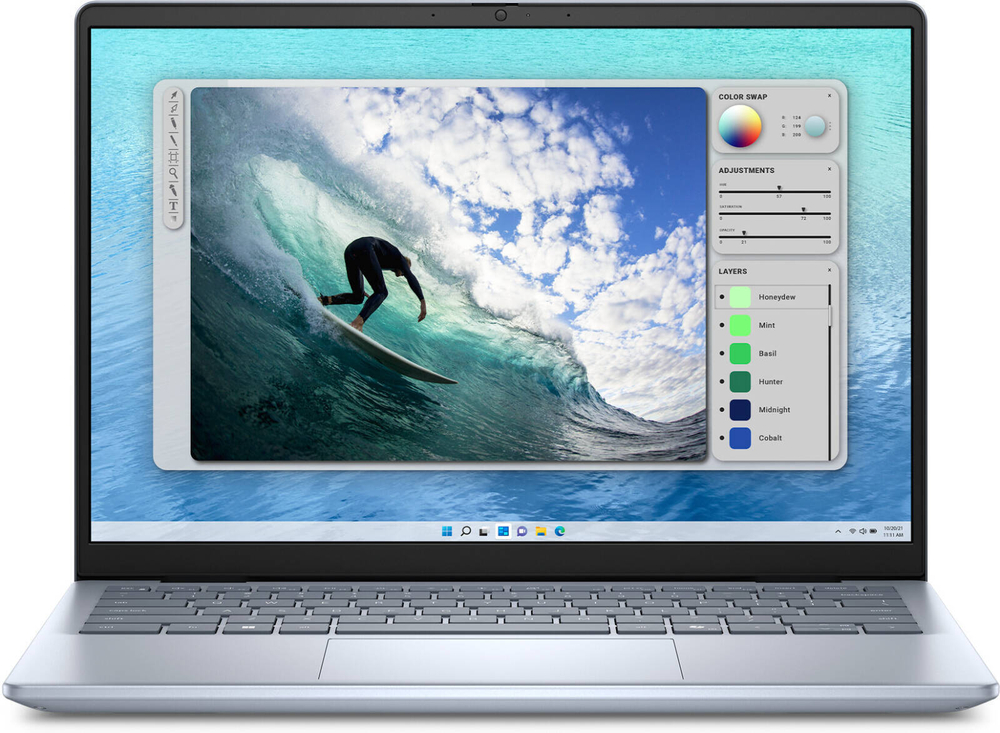 Ноутбук Dell Inspiron 14 (Ultra 7, 16ГБ, 1ТБ, 14", Windows 11)