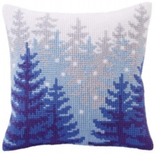 "Зимний лес"-5304  подушка