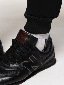 Black sports trousers