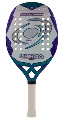 Ракетка White carbon 2.5 Vision с нанесением