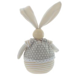 GAEM Игрушка набивная "Заяц/Зайка", L18 W13 H37/27 см, 2в.