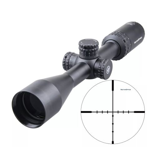 Оптический прицел Vector Optics 25,4мм SFP HUGO 3-12x44 ( установка на Тигр, СВД, ОП-СКС,  / Сетка VOW-10BDC )