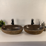 Раковина из речного камня ПАРА! RS-65543 51*28*15 0865