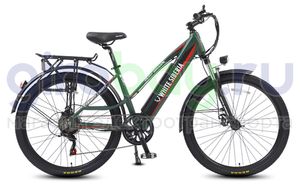 Электровелосипед WHITE SIBERIA CAMRY LIGHT 36V/11A 500W Elka Green (Зеленый) фото 5