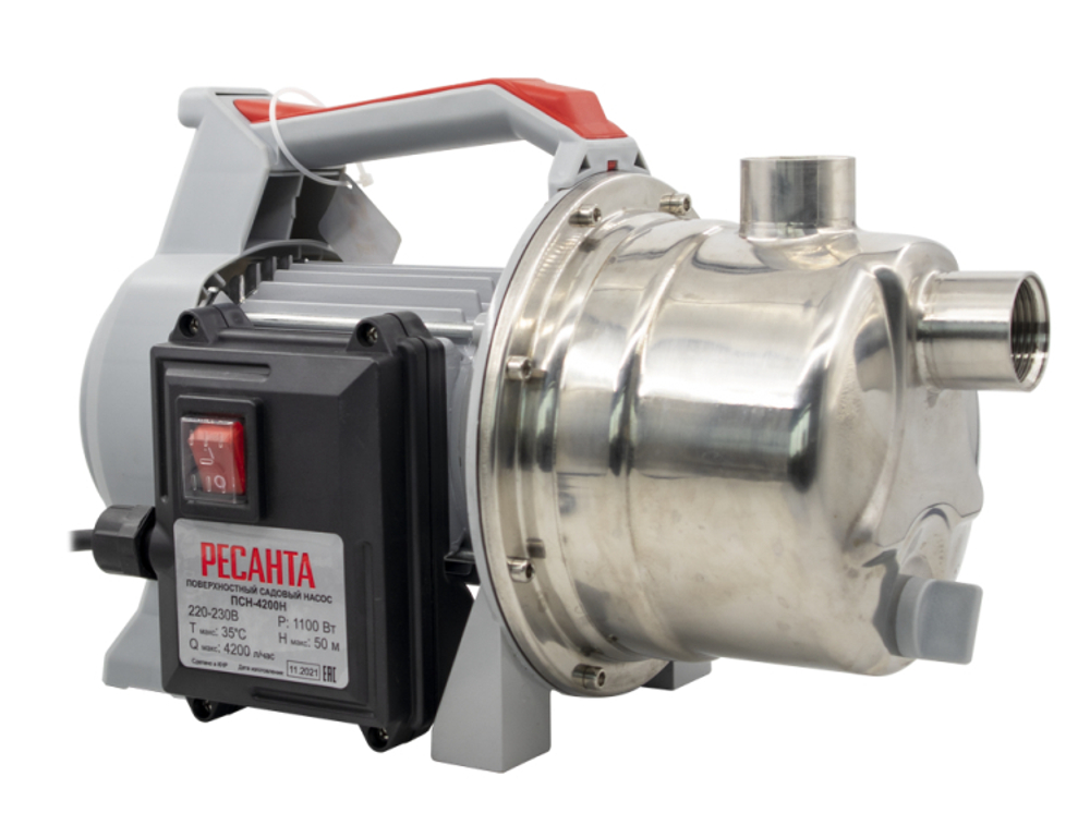 Поверхностный насос ПСН-4200Н Ресанта