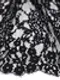 01-40 Кружево шантильи 23 см, черный 170