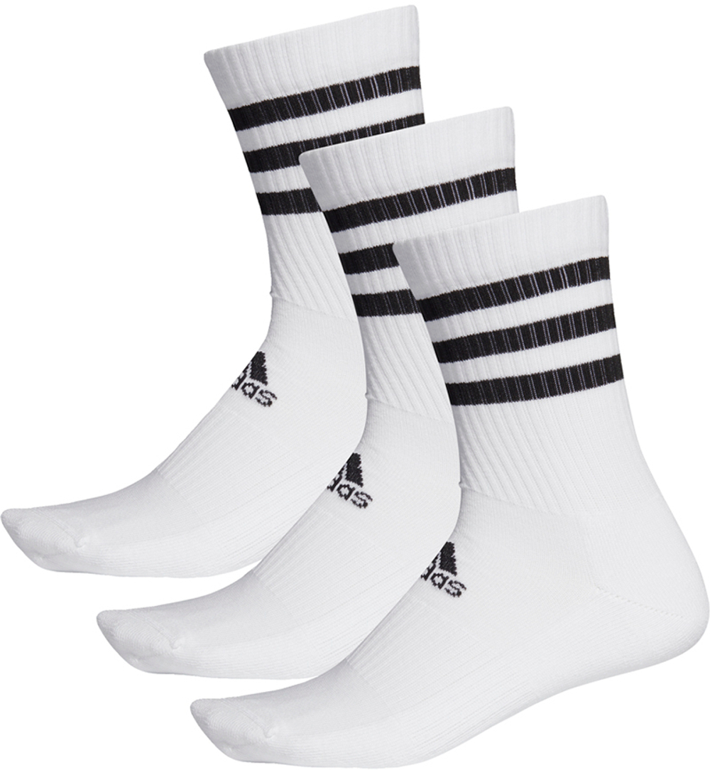 Теннисные носки Adidas 3S Cushion Crew 3PP - White