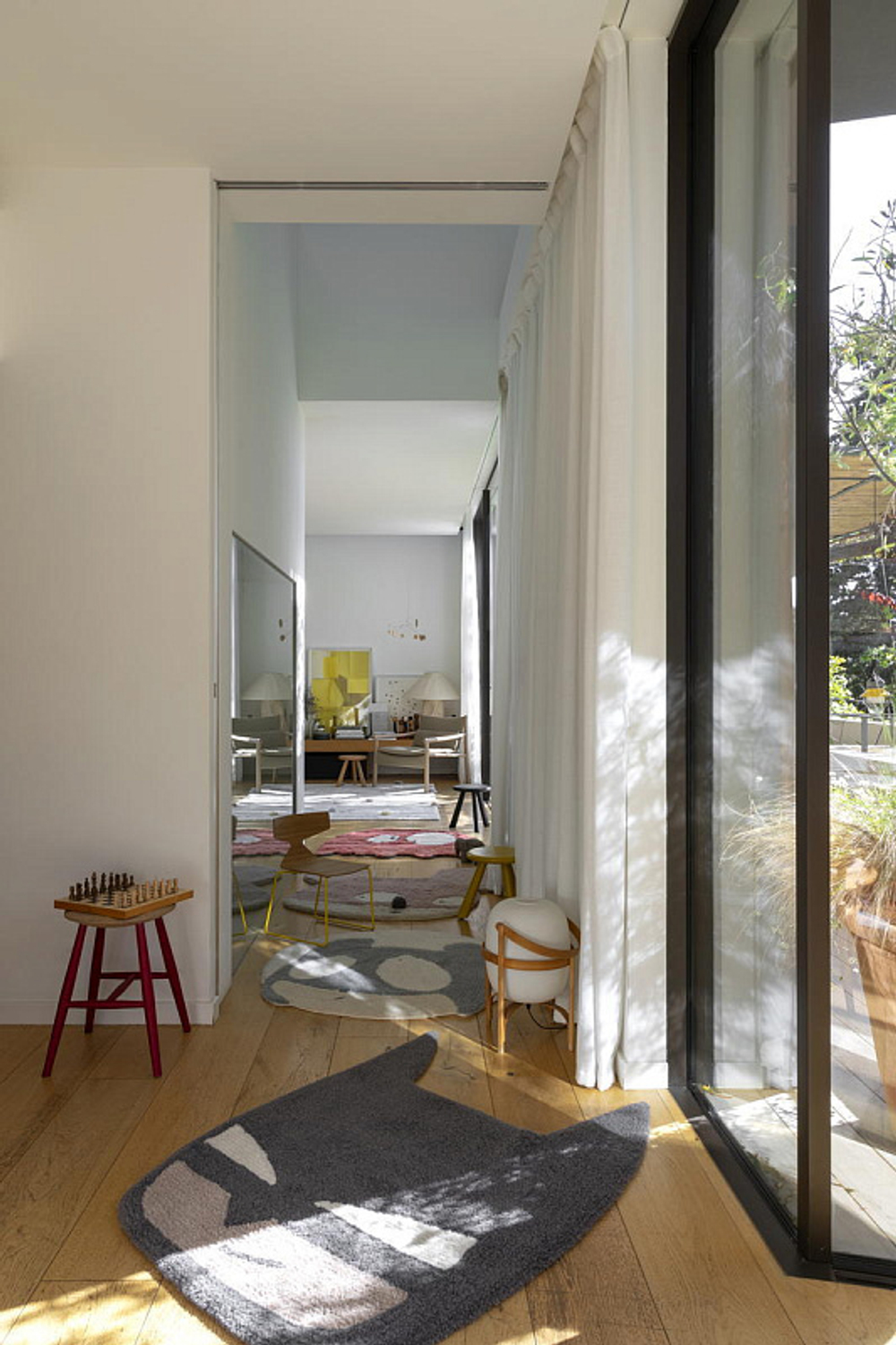 Шерстяной стираемый ковер Lorena Canals Astromouse 100D