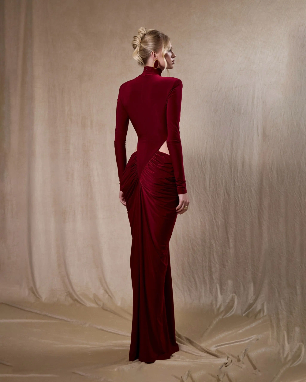 Платье CLEOPATRA, Бордовый