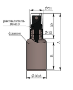 Флакон 20 мл 20 мм ПНД от Тара-Гост