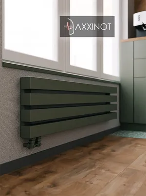 Axxinot Verde Z - горизонтальный трубчатый радиатор шириной 1500 мм