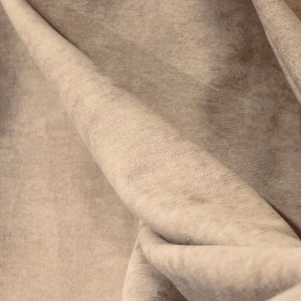 Штора из канвас-велюра капучино 200*270 см