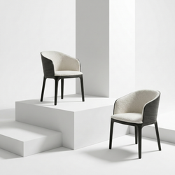 Дизайнерский стул MAKK с подлокотниками 100